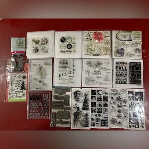 Assorted Clear Stamps Collection #2